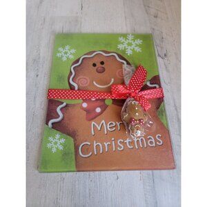Charcuterie board Gingerbread Merry Christmas kitchen accessories